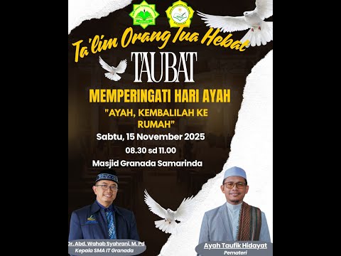Ta lim Orang Tua SMA Islam Terpadu Granada Samarinda