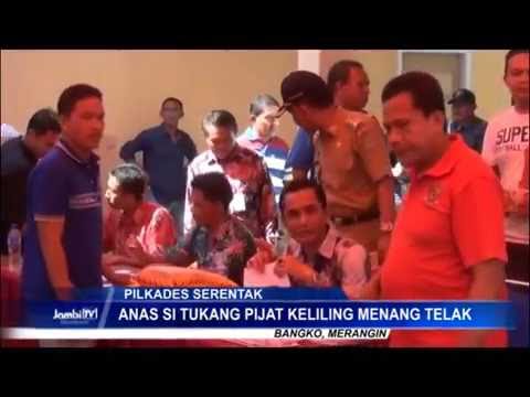 Anas Si Tukang Pijat Keliling Menang Telak Pilkades Serentak