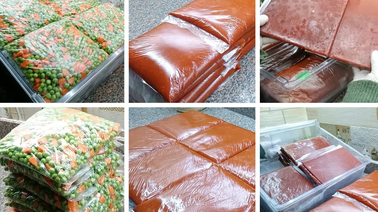 أملى بيتك بالخير 👈 واستعدى لشهر رمضان 2026🌛 تفريزات هتوفر معاكى فى الوقت والجهد والميزانية 💰+غداء