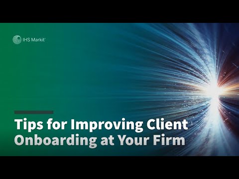 Tips for Improving Client Onboarding