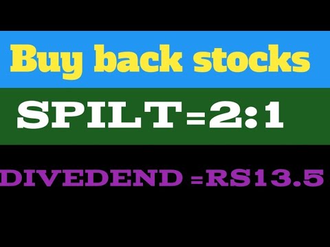 Buy back stocks and Divedend stocks🤑👌