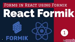 React Formik Writing Form without Tears #01