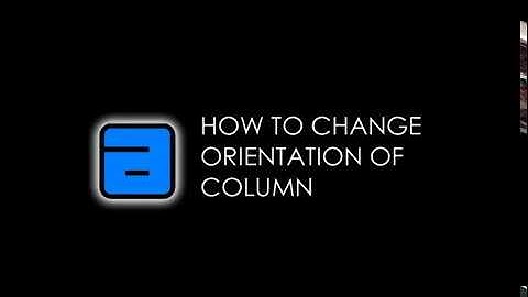 Change Orientation of Column. akses RCBD - Reinforced Concrete Building Design Software.