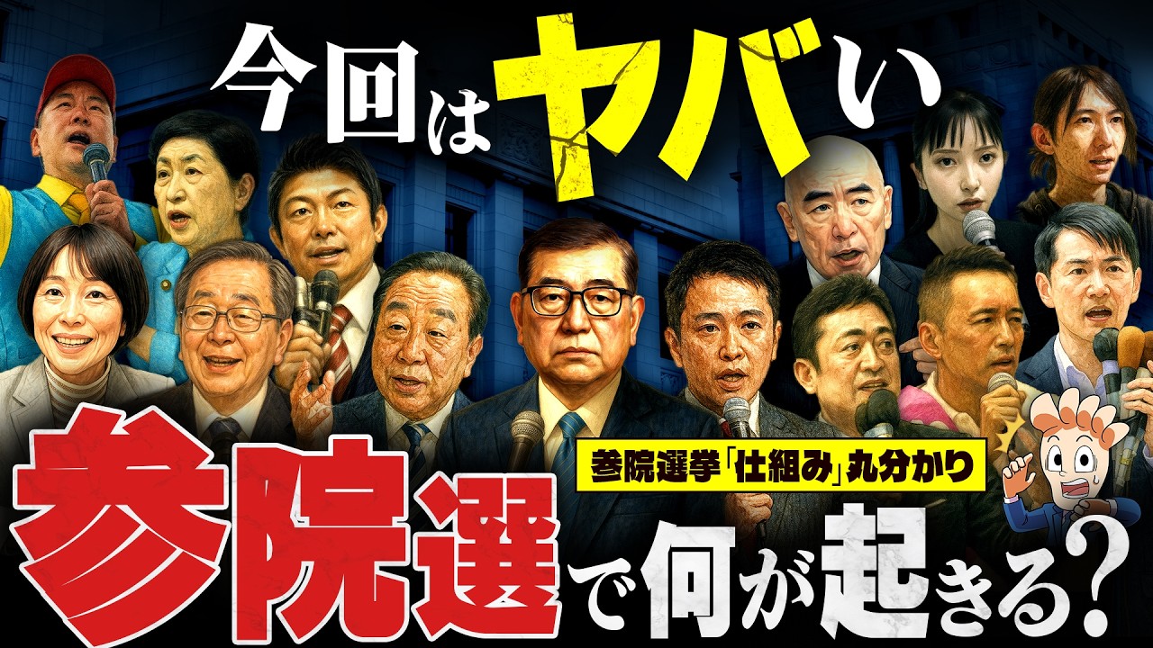 【これで完璧】参議院選挙の仕組みと見どころをわかりやすく解説!
