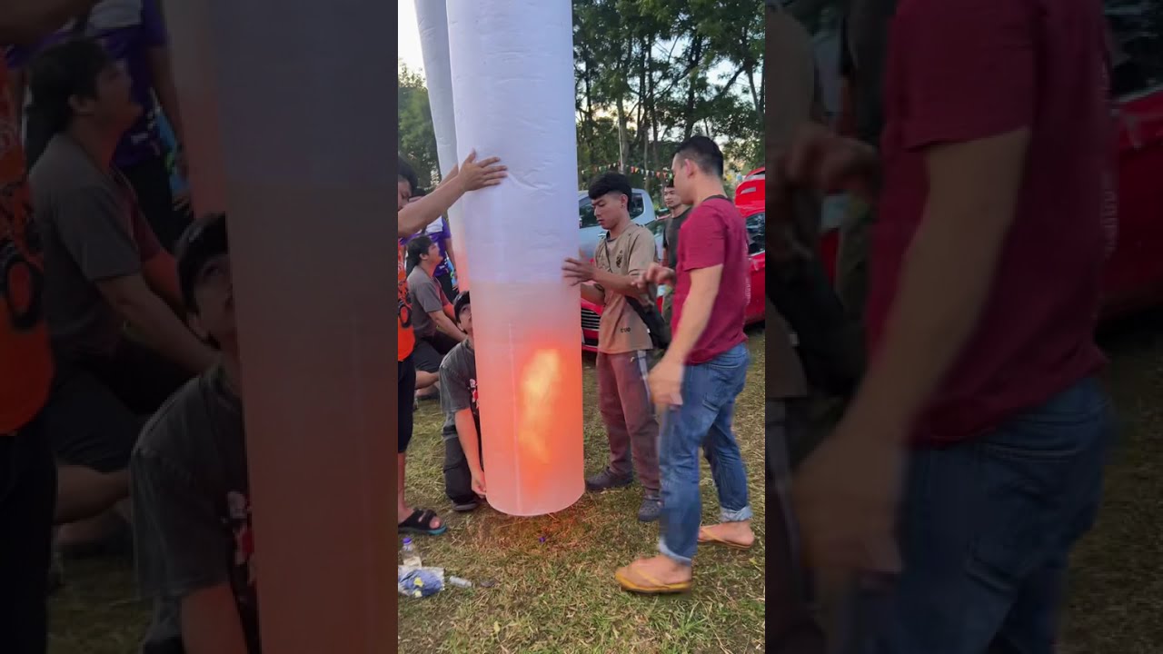 ชิง อึ่งไข่ สนามบ้าน หนองผักตบ แข่งโคมไฟ