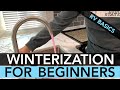 RV Winterization Basics For Beginners – Step-By-Step Process