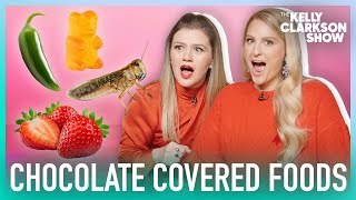 Kelly Clarkson & Meghan Trainor Rank Chocolate-Covered Foods | Original