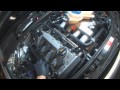 Audi B6: Rear coolant flange removal (partial)