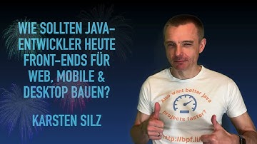 "Java Forum Stuttgart 2021" Pitch by Karsten Silz: Teaser Video