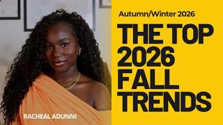 Top 10 Autumn 2026 trends - Top Fashion trends & how to wear them this Fall