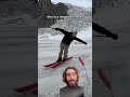 UNLOCKING NOSEBUTTERS ON SKIS! #ski #alexhackel #freeskiing #parkskiing #thealps #1000skis #tricks