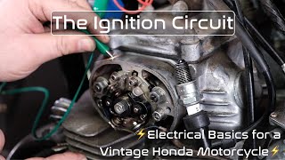 Ignition System Wiring Design & Diagnostic On A Vintage Honda Motorcycle (19651977)