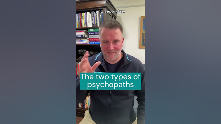 The two types of psychopaths