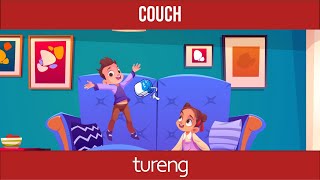 Common English Words by Tureng - Couch