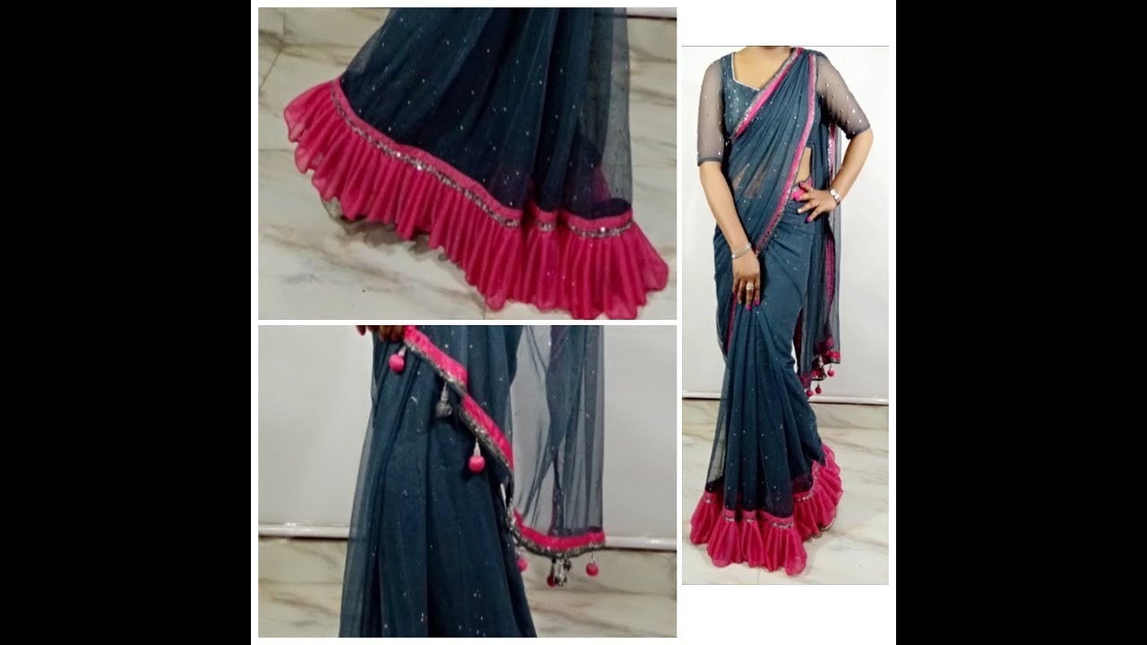 freshers day saree