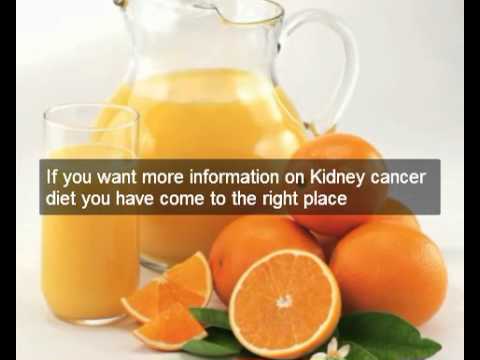 Try this as a kidney cancer diet - helps repair kidney disease - a