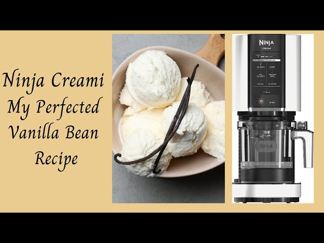 Ninja Creami Vanilla Bean Ice Cream - Fork To Spoon