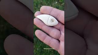 Small basswood body carving to turn into a crankbait #bassfishing #lure