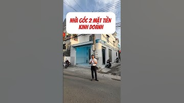 Nhà lô góc 2 mặt tiền kinh doanh ngay làng đại học Quốc gia TPHCM #bds #duccodat #batdongsan#nhadep