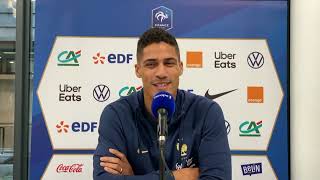 Lettre des Bleus sur les droits humains : pour Raphaël Varane c'est 