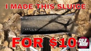 Gold Rush On A Budget: Diy $10 Sluice Box  Make Your Own Prospecting Gear!