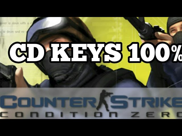 counter strike condition zero CD keys 