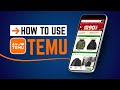Temu App Tutorial: How To Use Temu Mobile App (iOS/Android)