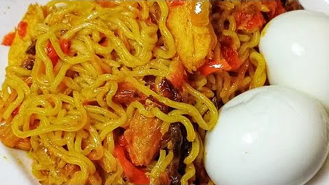 PALM OIL NOODLES || INSTANT NOODLES RECIPE. - DayDayNews