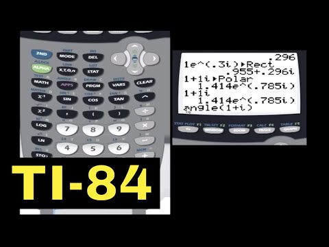 Video: Hoe maak je denkbeeldige getallen op een TI 84?