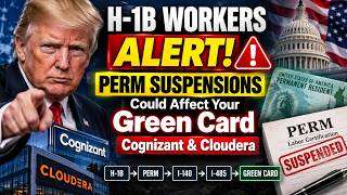 H-1B Workers ALERT: PERM Suspensions Could Affect Your Green Card | Cognizant & Cloudera