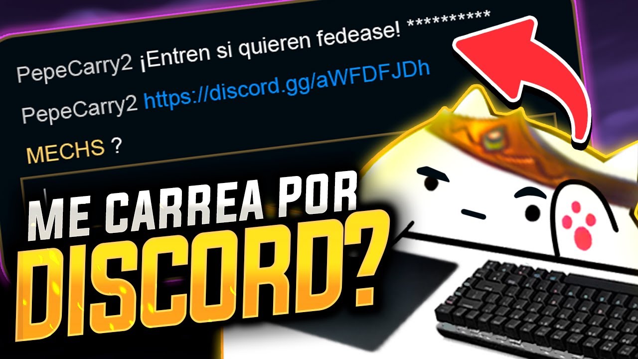 ENTRÉ A UN DISCORD EN UNA RANKED Y PASÓ ESTO.. 😱