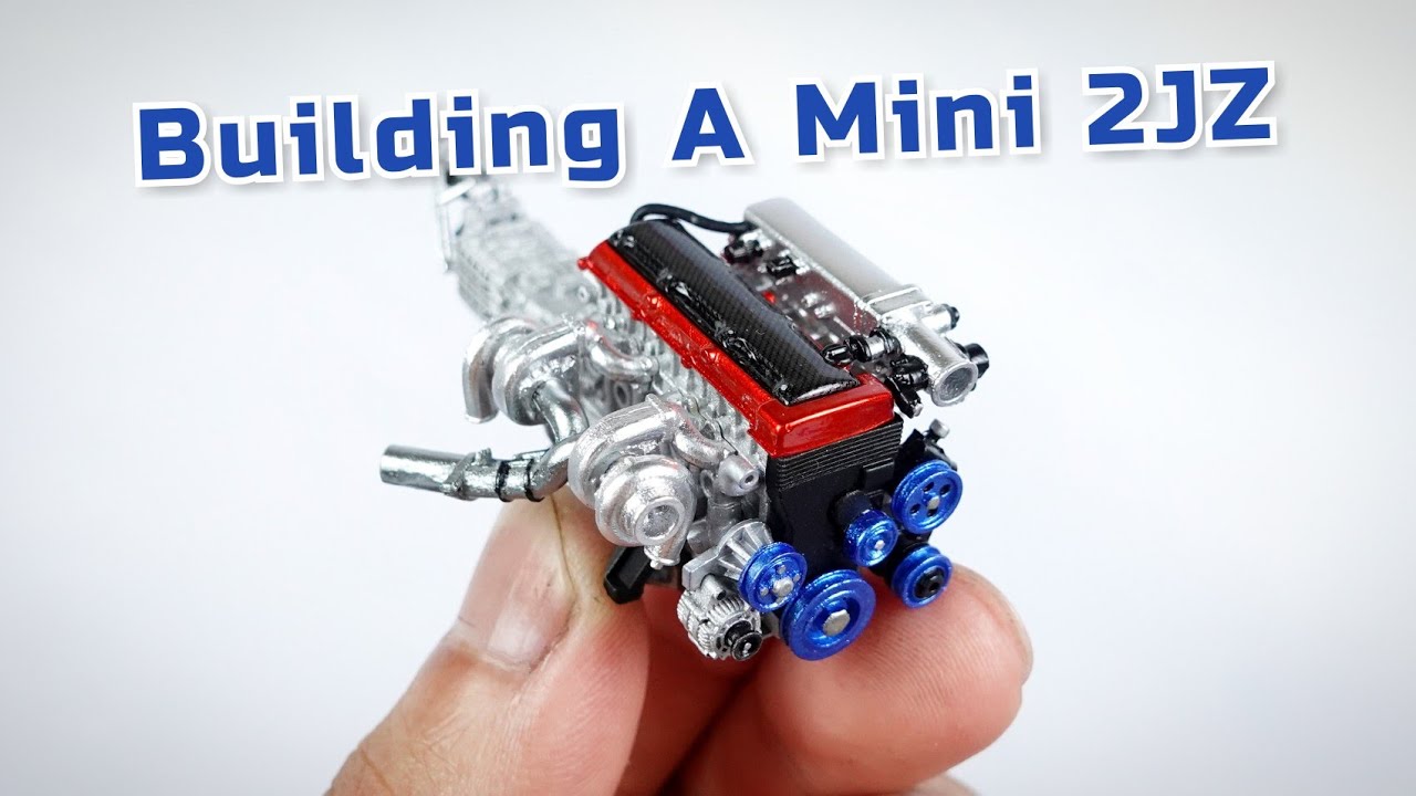 Building A Mini 2JZ - YouTube