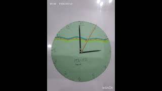stop motion of a clock