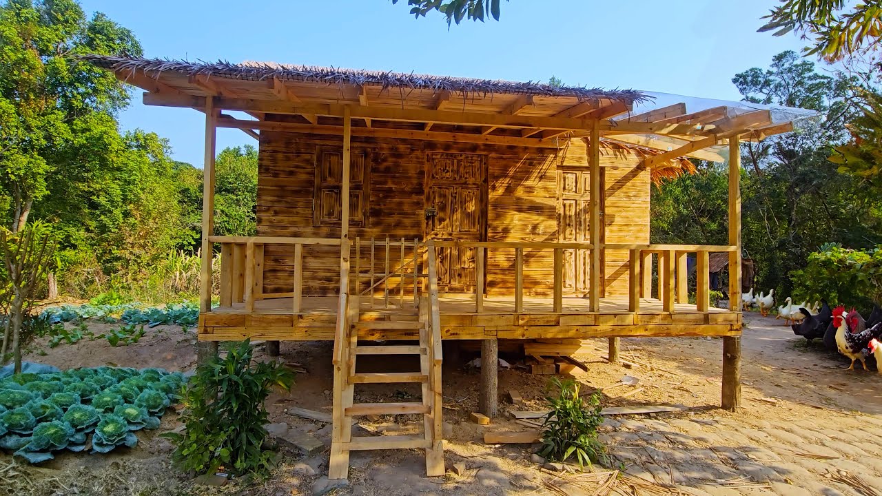 Как построить красивый деревянный дом быстро и эффективно