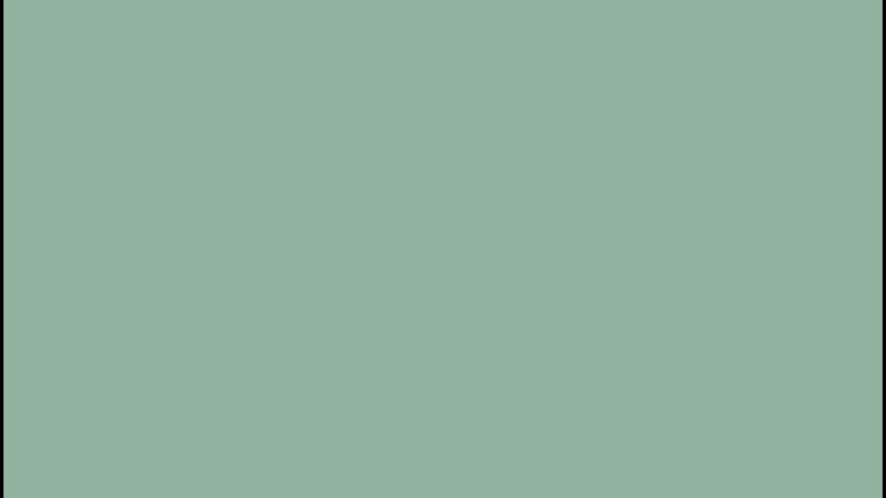Sage Green Calm | Relax / Mood Color Screen | 11 Hours | Huefy