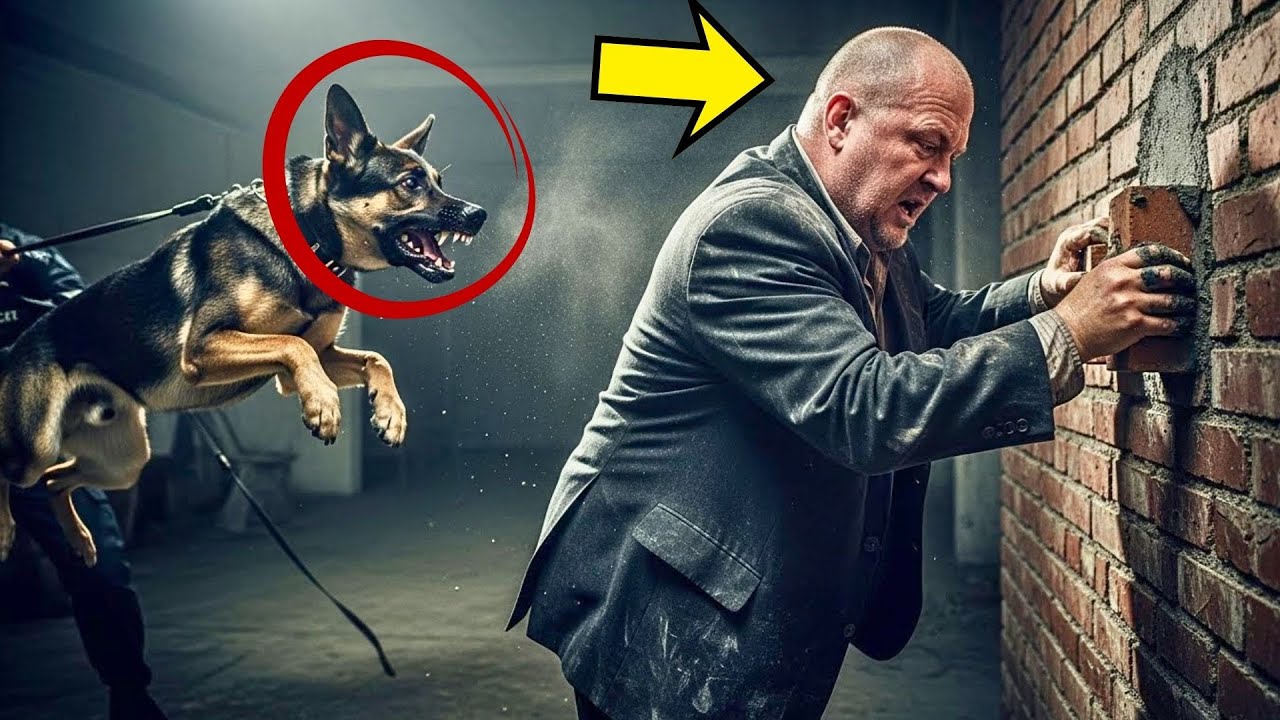 POLITICIAN tried to hide BODY in cement and the POLICE DOG saw it — The animal dug and...