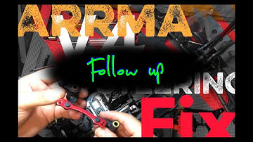 FOLLOW UP - ARRMA V4 KRATON STEERING FIX - Servo savor fix