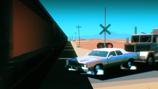 DUEL HIGHWAY HELL #lowpoly #lowpolyanimation