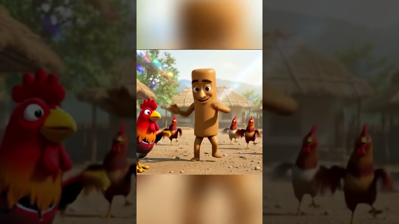  Tung Dancing With The Chicken Fun Cartoon Dance