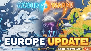 Europe Spring 2026 Weather Update: Cold Snaps, Storms & When Real Warmth Arrives!