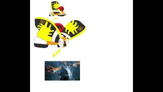 Godzilla vs Mothra (and Battra) Speedpaint