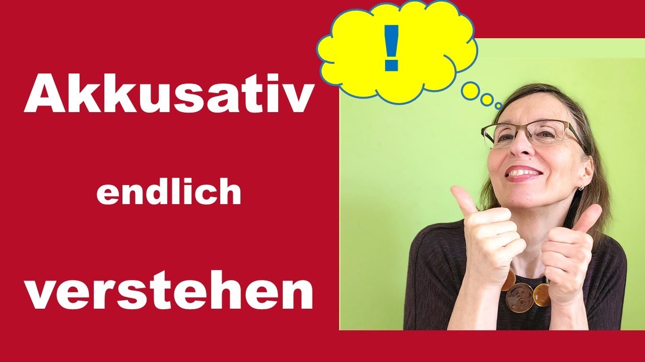 den AKKUSATIV verstehen | Deutsch lernen A1 | German Grammar