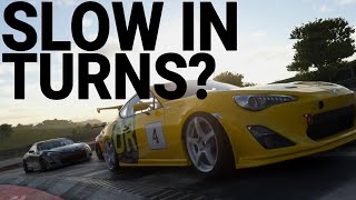 Are you going too slow in turns? This Simhub dash feature might help