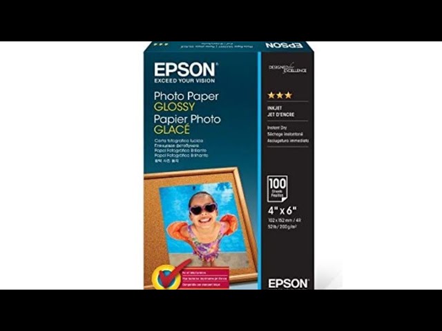 Epson Photo Paper Glossy - Borderless 