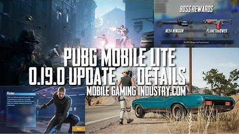 PUBG Mobile Lite 0.19.0 Update Zombie Mode Trailer
