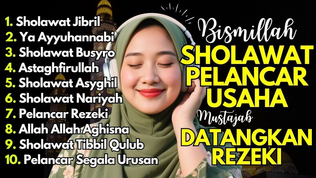 SHOLAWAT VIRAL TERBARU 2026 | SHOLAWAT NABI PENARIK REJEKI | Solawat Jibril, Sholawat Busyro, Nariya