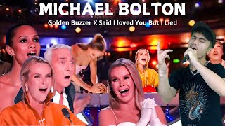 GOLDEN BUZZER Extraordinary Song Michael Bolton Americas Got Talent PARODY