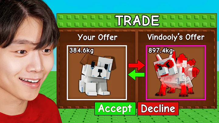 Trading from DOG TO KITSUNE in Grow a Garden