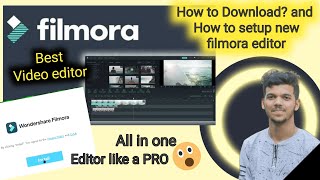 Filmora 9 Video Editor Steps to Download for FREE | Wondershare Filmora 2022 screenshot 4