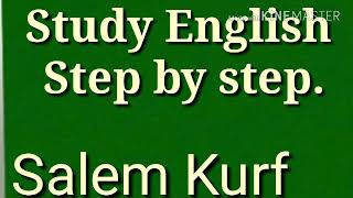 Study the days of the week in English language by Salem Kurf.تعلم الأيام الأسبوع.   سالم كرف